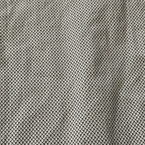 01. Algo Mens Button Down Cotton Long Sleeve Gray/Black Geometric Design Size XL - Picture 10 of 10